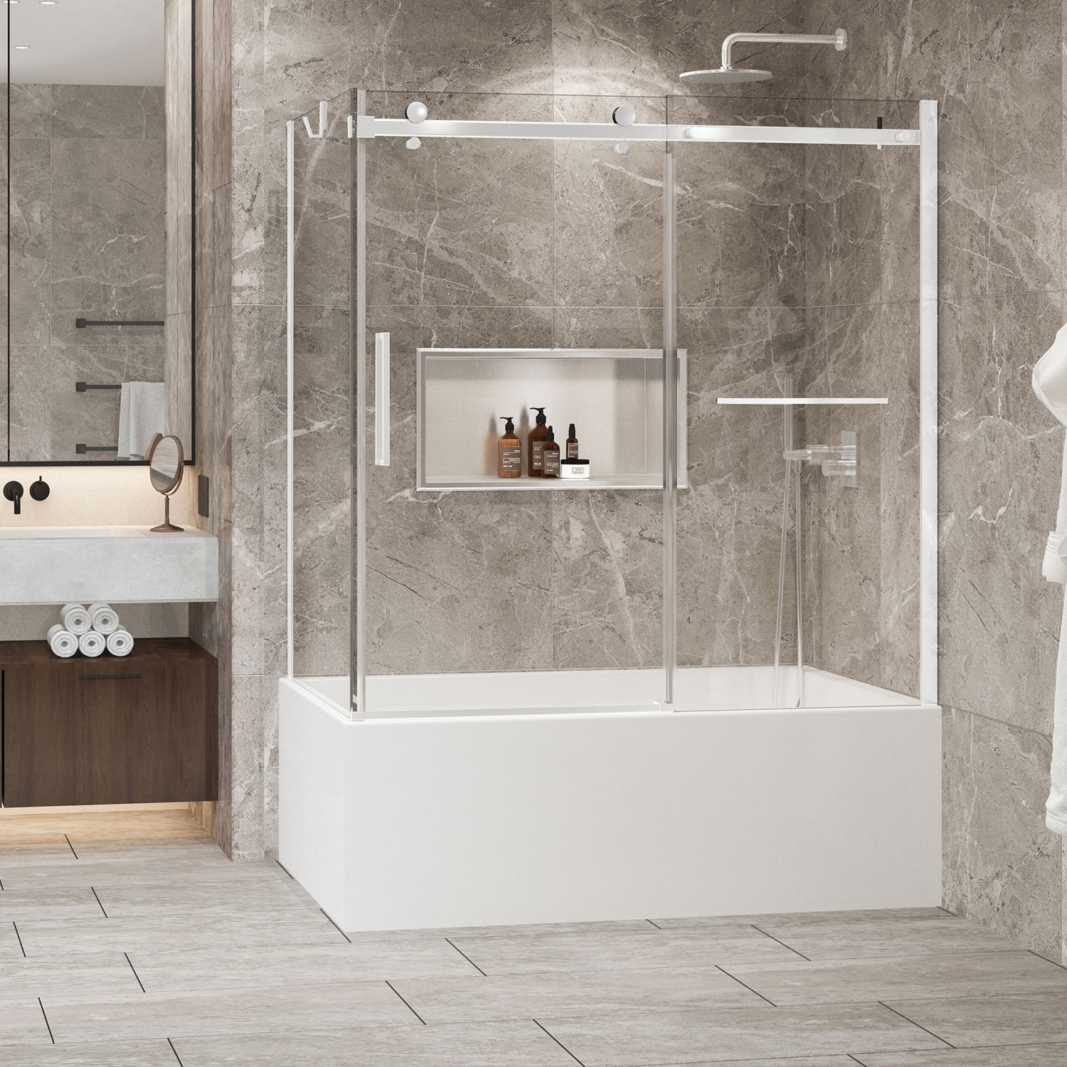 Bathtub door 60